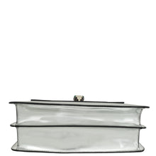 Bvlgari Silver Mirror Serpenti Forever Flap Chain Large Bag