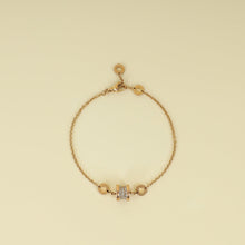 Bvlgari 18K Pink Gold Diamond B. Zero 1 Bracelet
