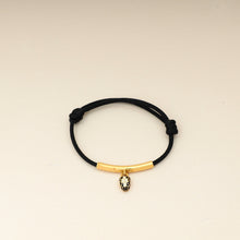 Bvlgari Black Serpenti Forever Cord Bracelet