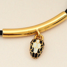 Bvlgari Black Serpenti Forever Cord Bracelet