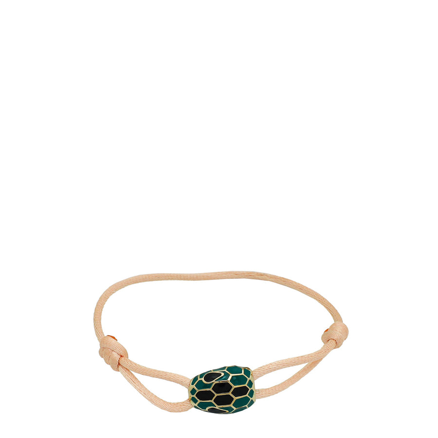 Bvlgari Bicolor Serpenti Forever Cord Bracelet