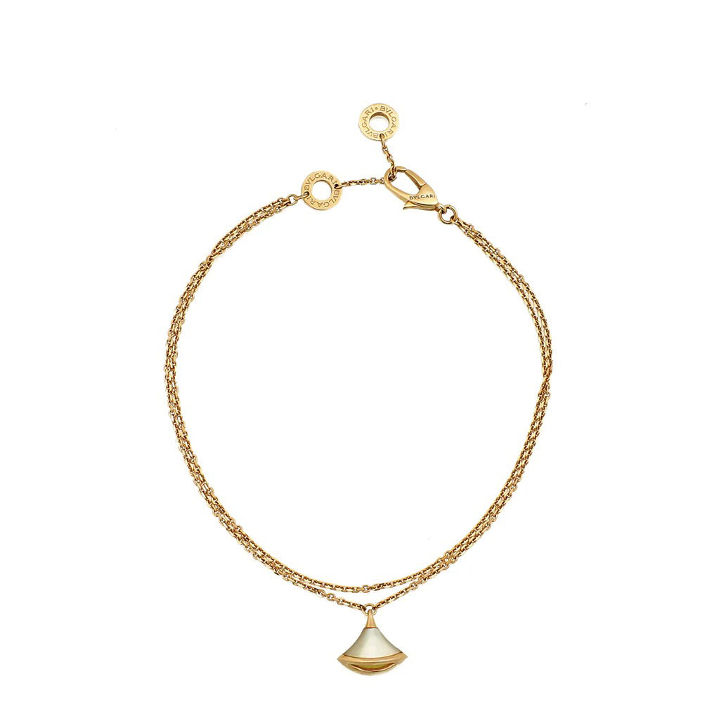 Bvlgari 18K Rose Gold MOP Diva's Dream Bracelet
