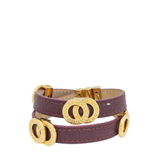 Bvlgari Purple Double Coiled Bracelet