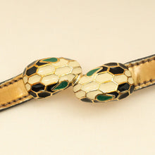 Bvlgari Bronze Serpenti Forever Double Tour Bracelet
