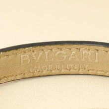 Bvlgari Emerald Green Serpenti Forever Leather Bracelet