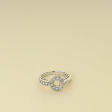 Bvlgari 18K White Gold Diamond Bvlgari Ring 52