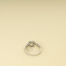 Bvlgari 18K White Gold Diamond Bvlgari Ring 52
