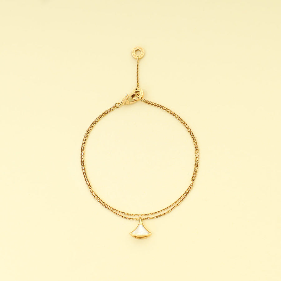 Bvlgari 18K Rose Gold MOP Diva's Dream Bracelet