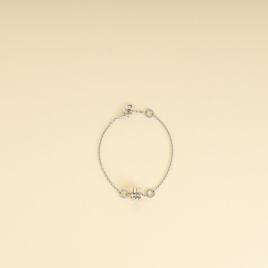 Bvlgari 18K White Gold B.Zero1 Bracelet
