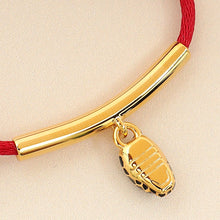 Bvlgari Ruby Red Serpenti Forever Cord Bracelet