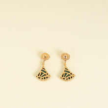 Bvlgari 18K Rose Gold Divas’ Dream Malachite Diamond Earrings