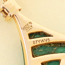 Bvlgari 18K Rose Gold Divas’ Dream Malachite Diamond Earrings