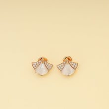 Bvlgari 18K Rose Gold Diamond MOP Diva's Dream Earrings