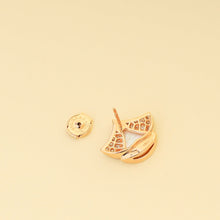 Bvlgari 18K Rose Gold Diamond MOP Diva's Dream Earrings