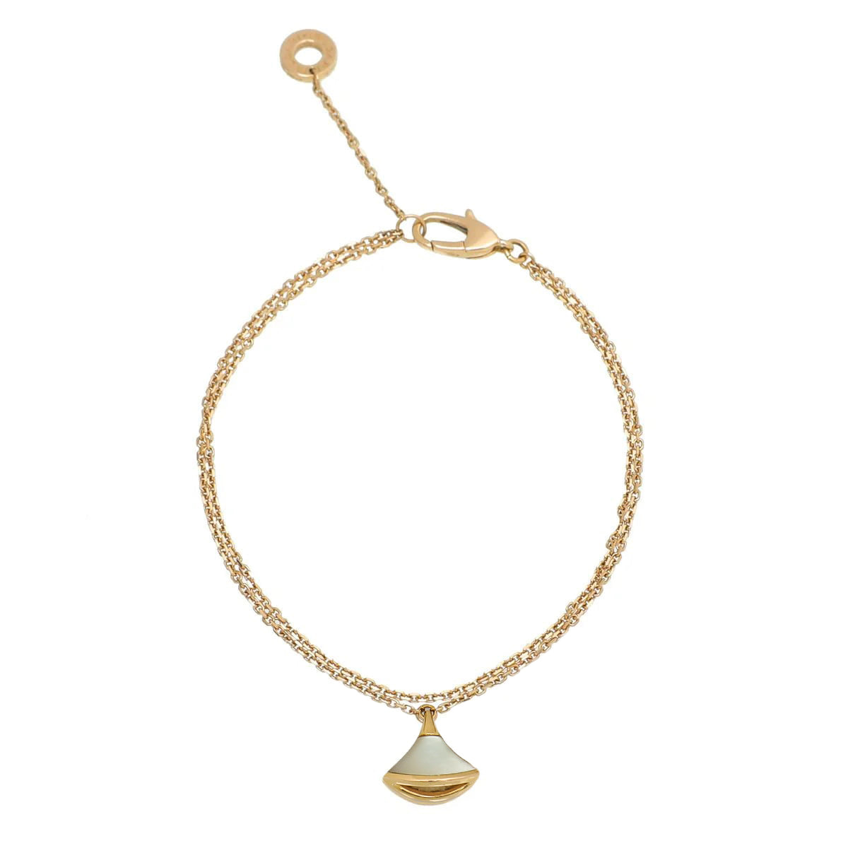 Bvlgari 18K Rose Gold MOP Diva's Dream Bracelet
