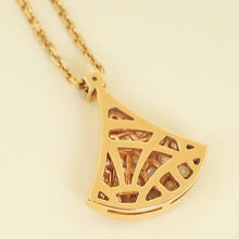 Bvlgari 18K Rose Gold Divas’ Dream Diamond Pendant Necklace