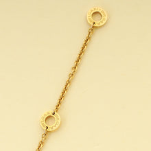Bvlgari 18K Rose Gold Diamond Bvlgari Necklace