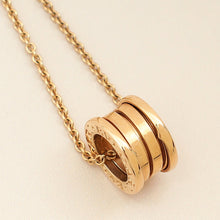 Bvlgari 18K Rose Gold B.Zero Pendant Necklace