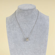 Bvlgari 18K White Gold B.zero1 Necklace