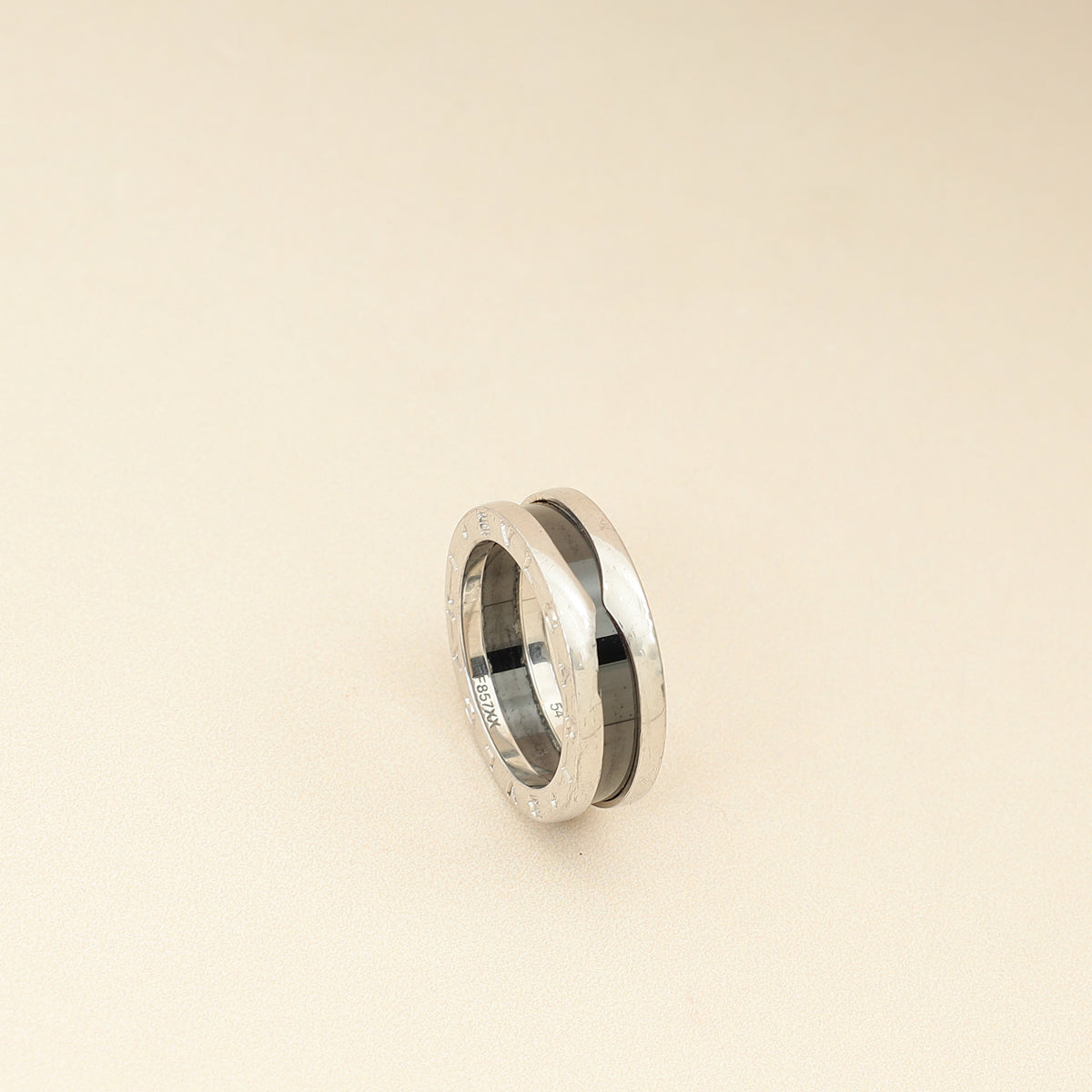 Bvlgari Sterling Silver Save The Children Ring 54