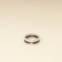 Bvlgari Sterling Silver Save The Children Ring 54