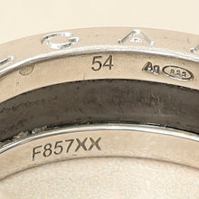 Bvlgari Sterling Silver Save The Children Ring 54