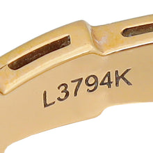 Bvlgari 18K Yellow Gold Diamond Mother of Pearl Serpenti Viper Ring 60