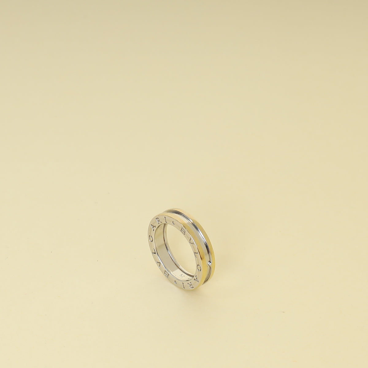 Bvlgari 18K White Gold B. Zero1 - One Band Ring 52