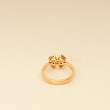 Bvlgari 18K Rose Gold Diamond Fiorever Ring 52
