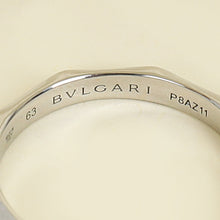 Bvlgari Platinum Infinito Wedding Band Ring 63