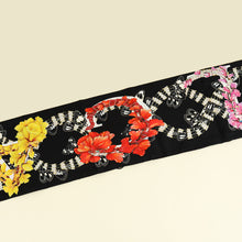 Bvlgari Black Multicolor X Mary Katrantzou Silk Maxi Shelley Twilly