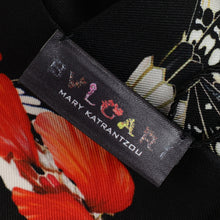 Bvlgari Black Multicolor X Mary Katrantzou Silk Maxi Shelley Twilly