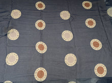 Bvlgari Navy Blue Printed Silk Scarf