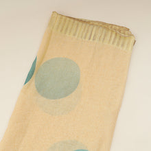 Bvlgari Light Yellow Printed Silk Scarf