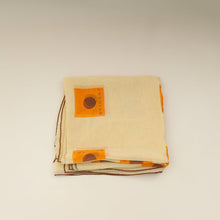 Bvlgari Yellow Printed Silk Scarf