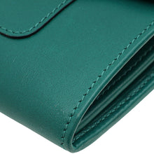 Bvlgari Green Serpenti Forever Continental Wallet