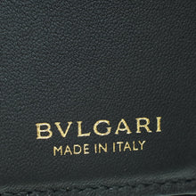 Bvlgari Black Serpenti Reverse Compact Wallet