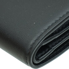Bvlgari Black Serpenti Reverse Compact Wallet