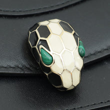 Bvlgari Black Serpenti Forever Continental Wallet