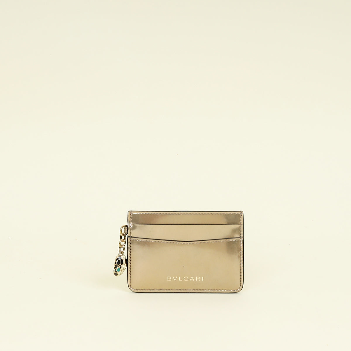 Bvlgari Champagne Serpenti Forever Card Holder