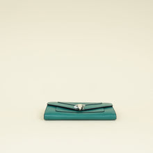 Bvlgari Emerald Green Serpenti Forever Continental Large Wallet