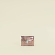 Bvlgari Rose Gold Serpenti Forever Card Wallet