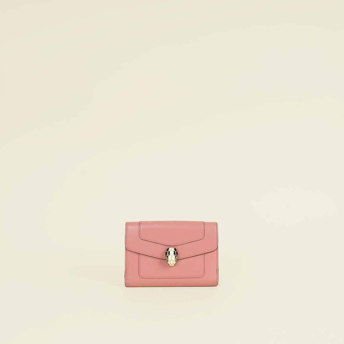 Bvlgari Bicolor Serpenti Forever Compact Wallet