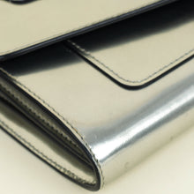 Bvlgari Metallic Silver Serpenti Forever Continental Wallet
