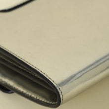 Bvlgari Metallic Silver Serpenti Forever Continental Wallet