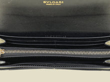 Bvlgari Metallic Silver Serpenti Forever Continental Wallet