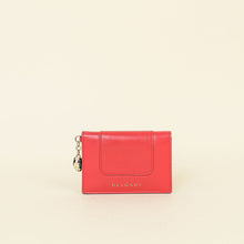Bvlgari Red Serpenti Forever Card Wallet