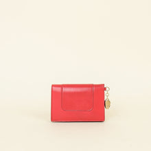 Bvlgari Red Serpenti Forever Card Wallet