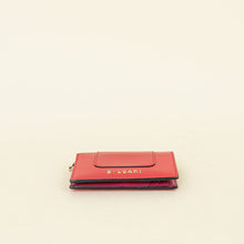 Bvlgari Red Serpenti Forever Card Wallet