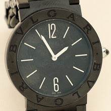 Bvlgari Black Stainless Steel Bvlgari Quartz 33mm Watch